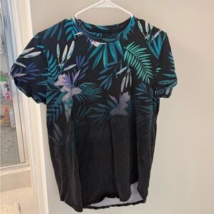 Hollister Tropical Leaf Print T-Shirt